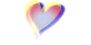 Coloured heart