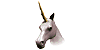 Horse with horn